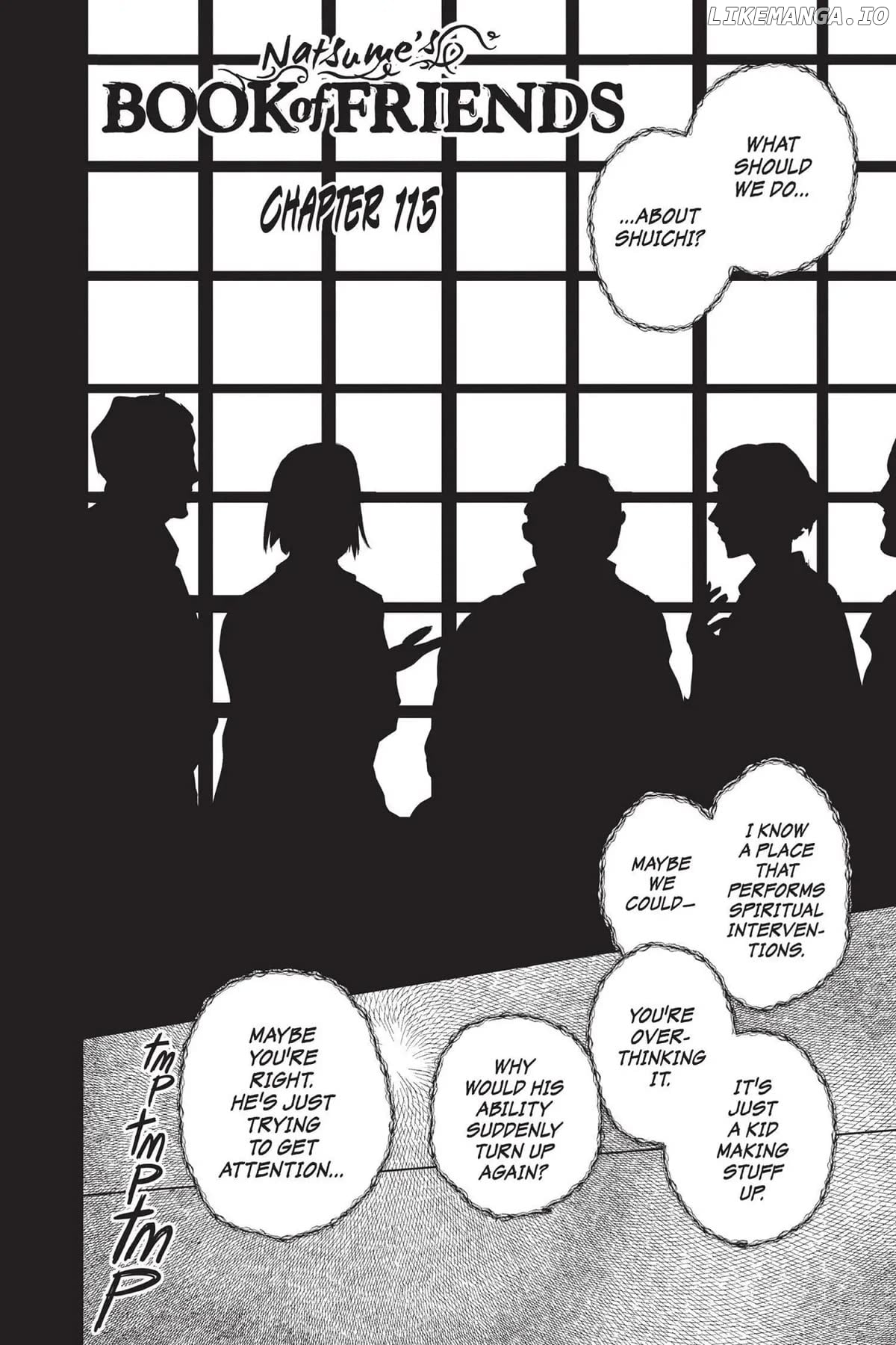 Natsume Yuujinchou chapter 115 - page 2