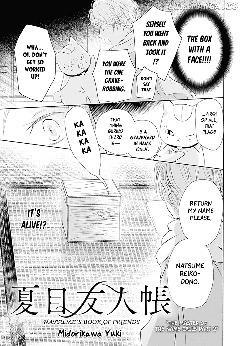 Natsume Yuujinchou chapter 110 - page 2