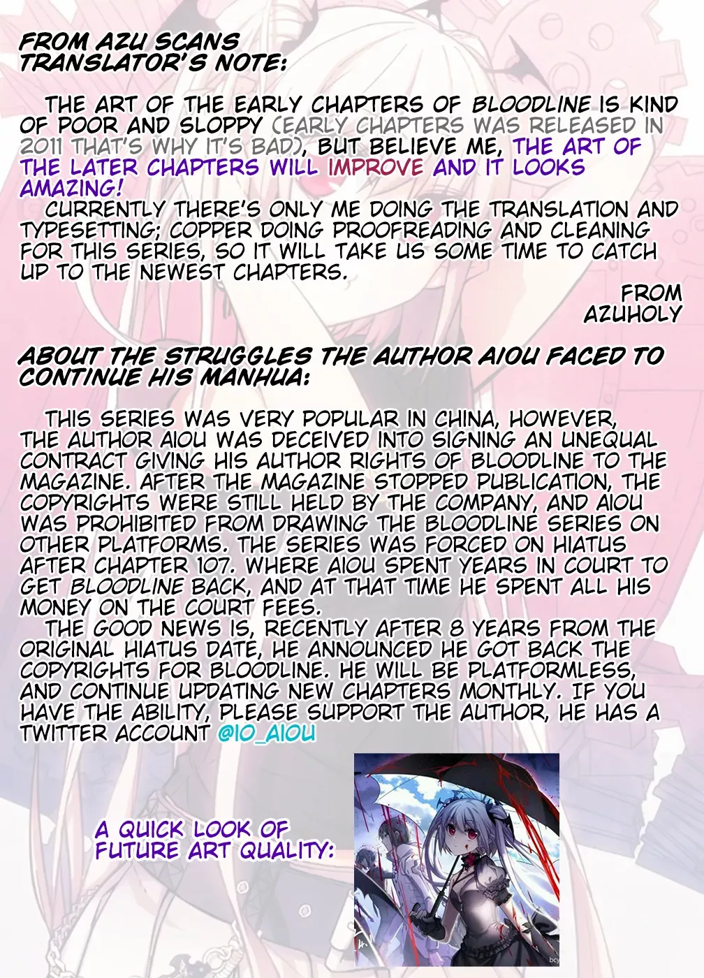 Bloodline: The Illusory Noble Demon Chapter 1 - page 26
