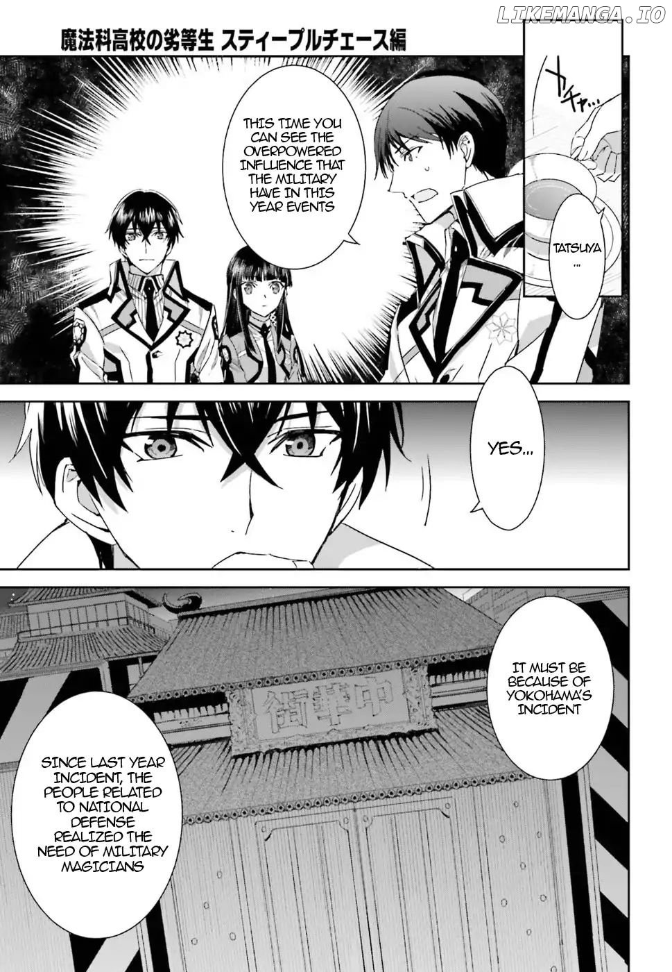 The Irregular at Magic High School: Steeplechase Arc Chapter 1 - page 34