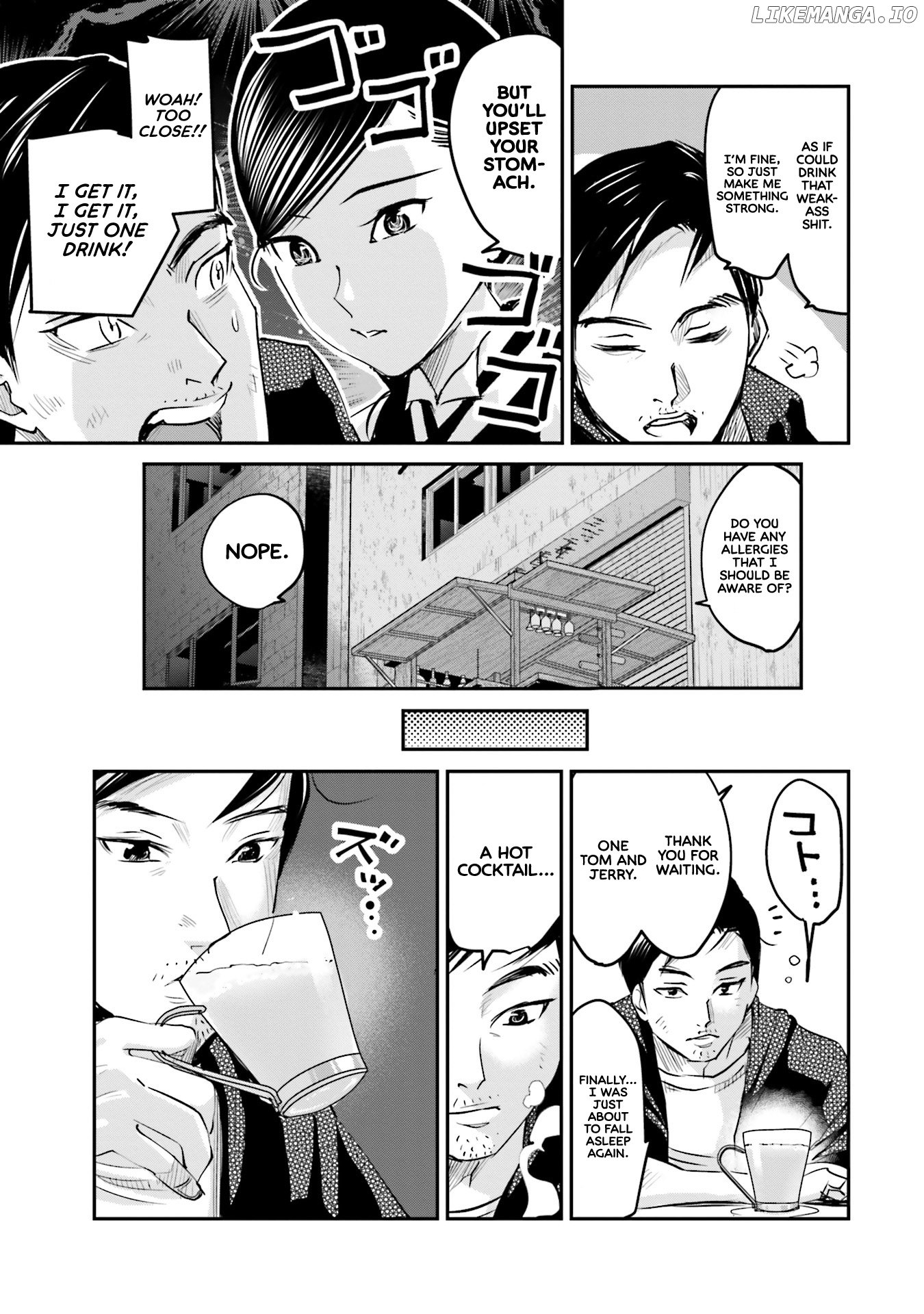 Sleepy Barmaid chapter 5 - page 4