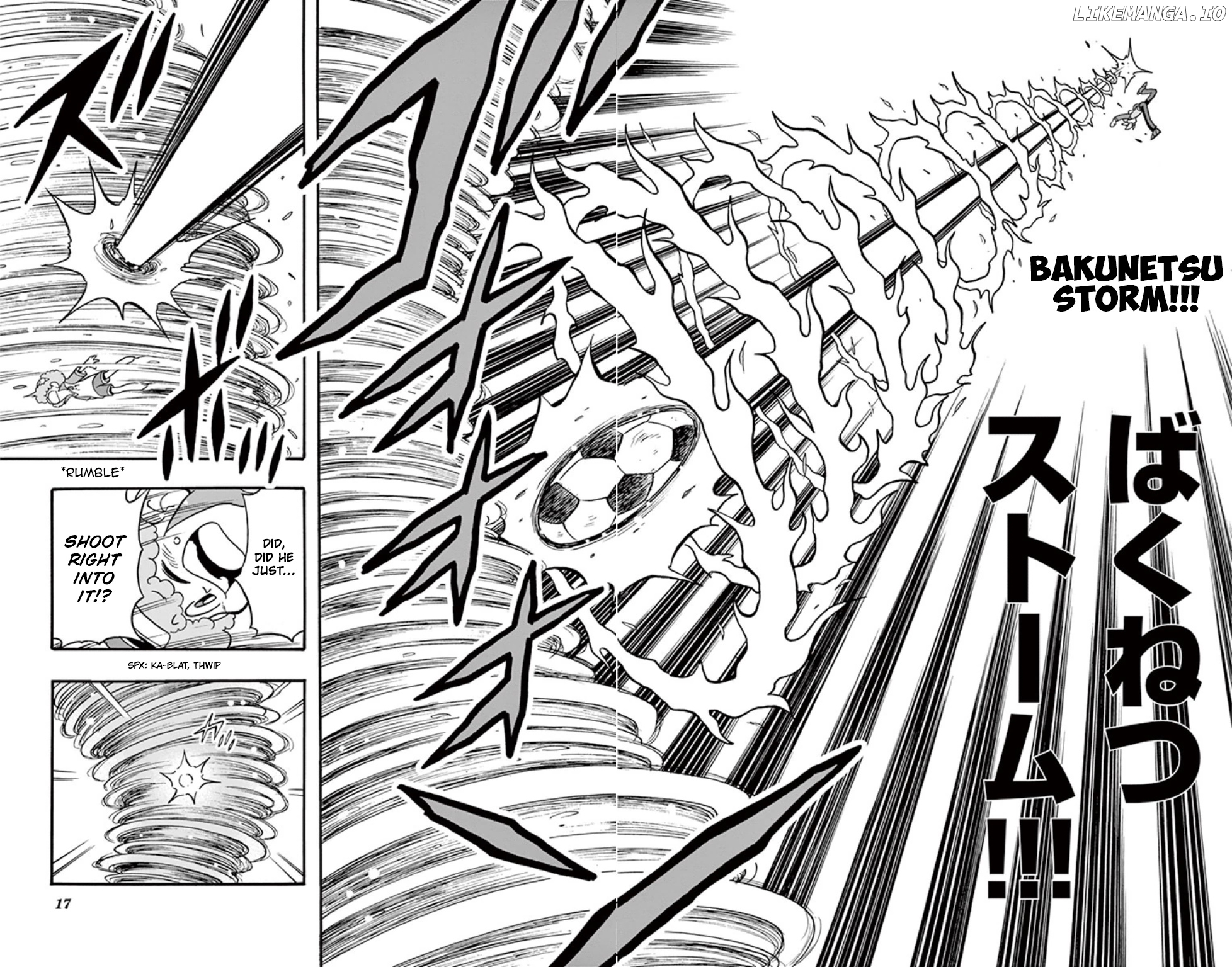 Inazuma Eleven: Baku Gaidenshuu chapter 1 - page 17