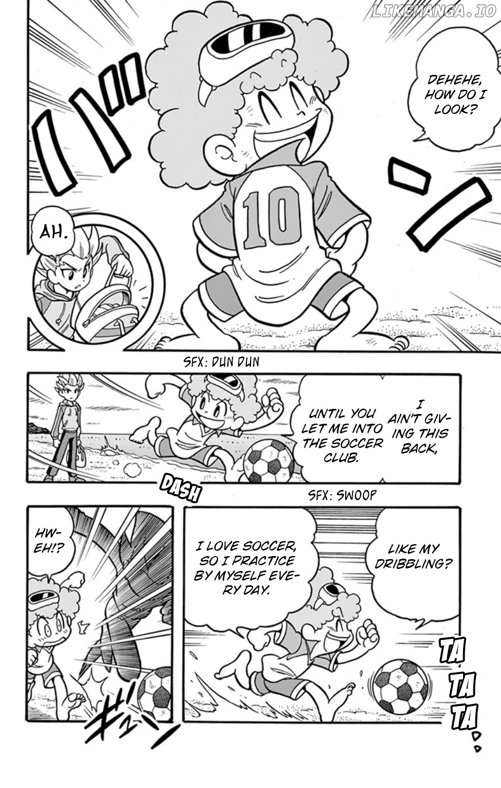 Inazuma Eleven: Baku Gaidenshuu chapter 1 - page 7