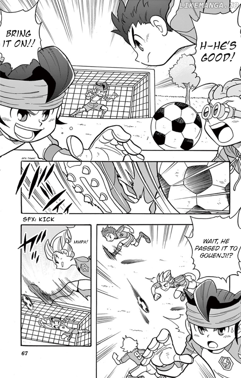Inazuma Eleven: Baku Gaidenshuu chapter 4 - page 5