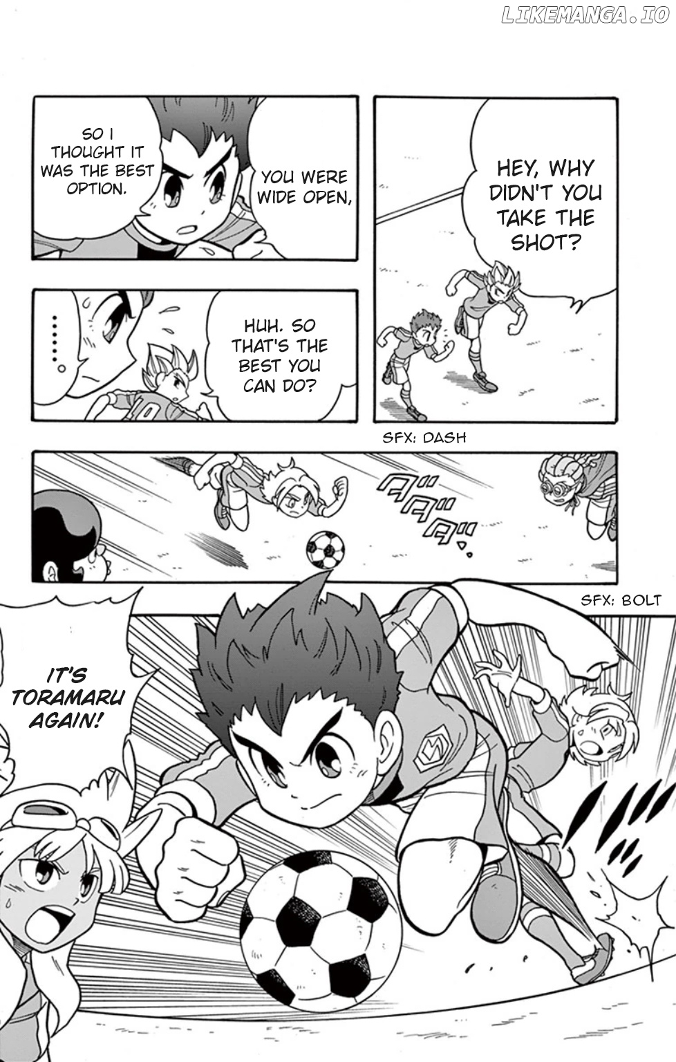 Inazuma Eleven: Baku Gaidenshuu chapter 4 - page 6