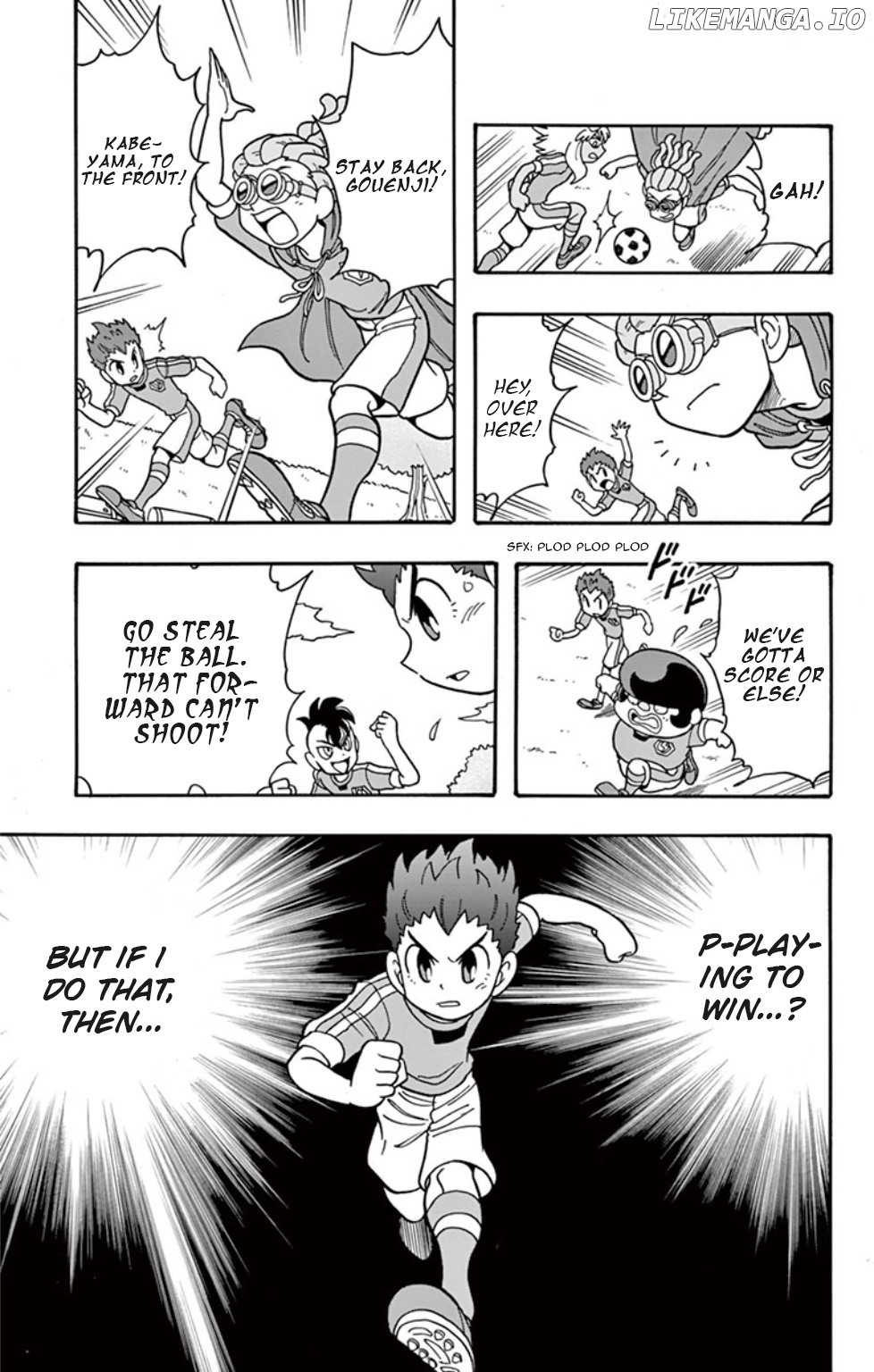 Inazuma Eleven: Baku Gaidenshuu chapter 4 - page 9