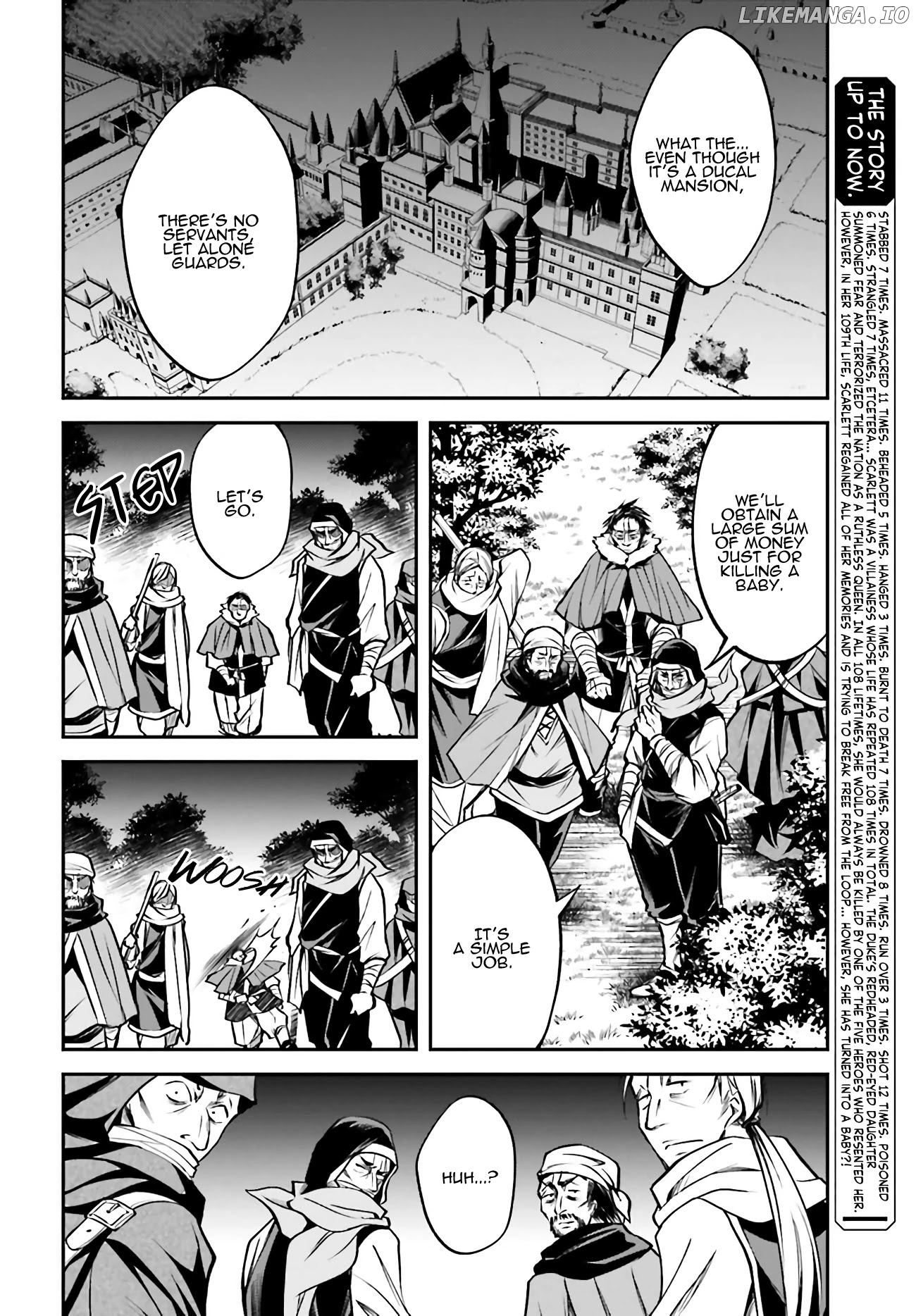 The Villainess Who Has Been Killed 108 Times. She Remembered Everything. The Maiden with the Ruby Creates a Miracle. chapter 2 - page 3