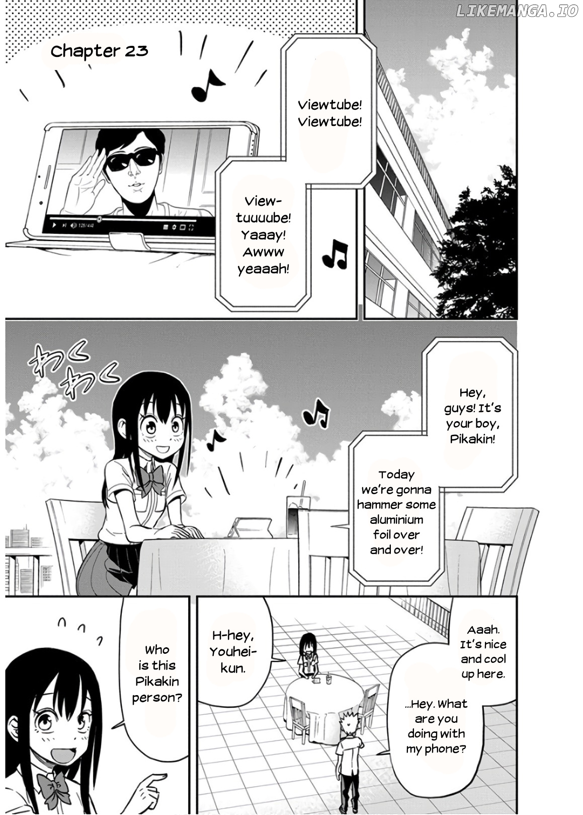 Ikenai Kanojo No Otetsudai chapter 23 - page 1