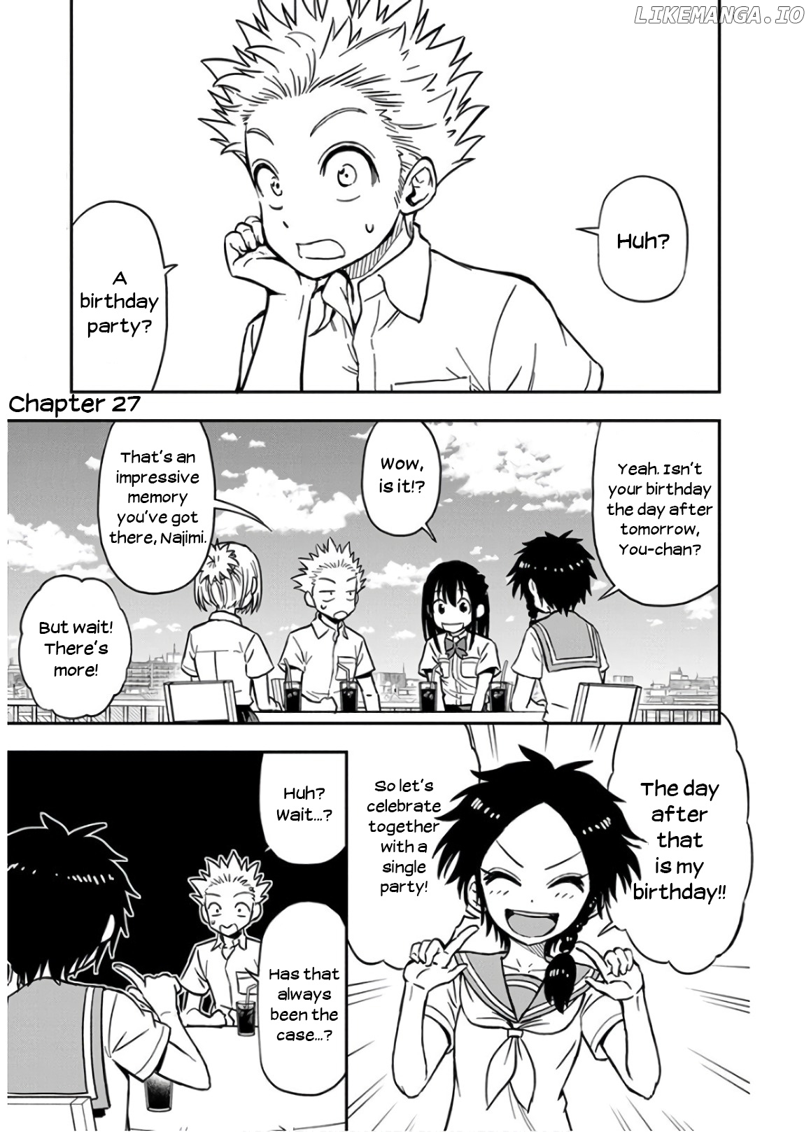 Ikenai Kanojo No Otetsudai chapter 27 - page 1