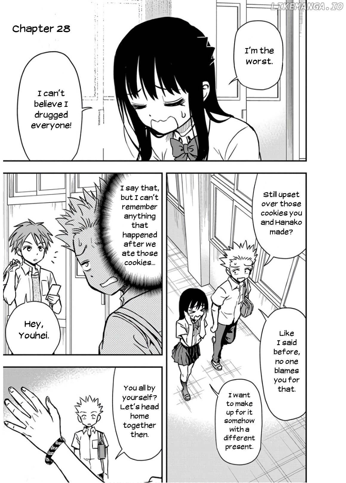 Ikenai Kanojo No Otetsudai chapter 28 - page 1