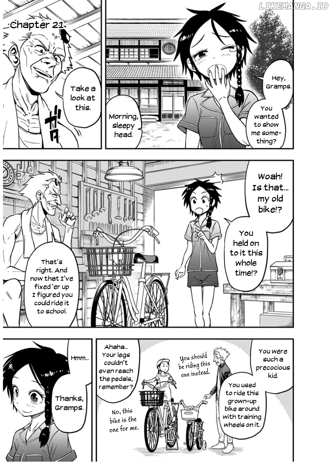 Ikenai Kanojo No Otetsudai chapter 21 - page 1