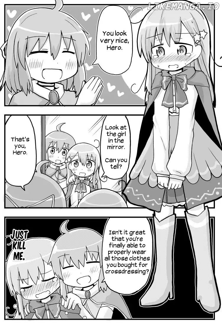 A Manga About a Hero who Pulled Out the Holy Sword and Became a Girl chapter 2 - page 1