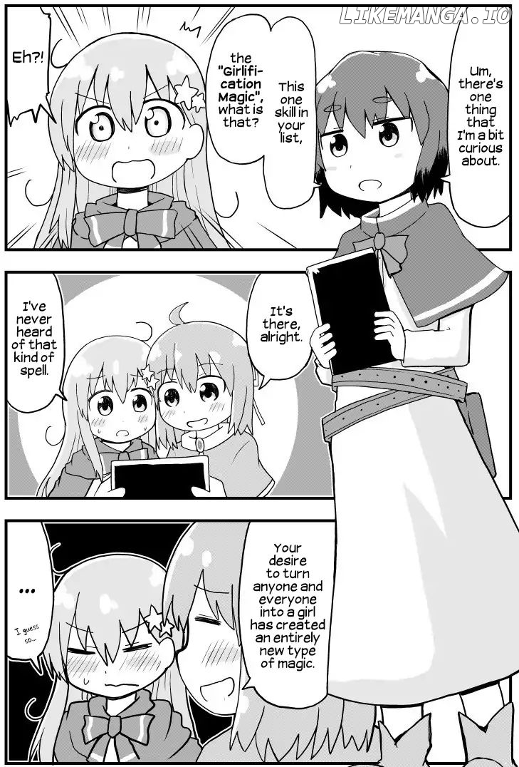 A Manga About a Hero who Pulled Out the Holy Sword and Became a Girl chapter 5 - page 1