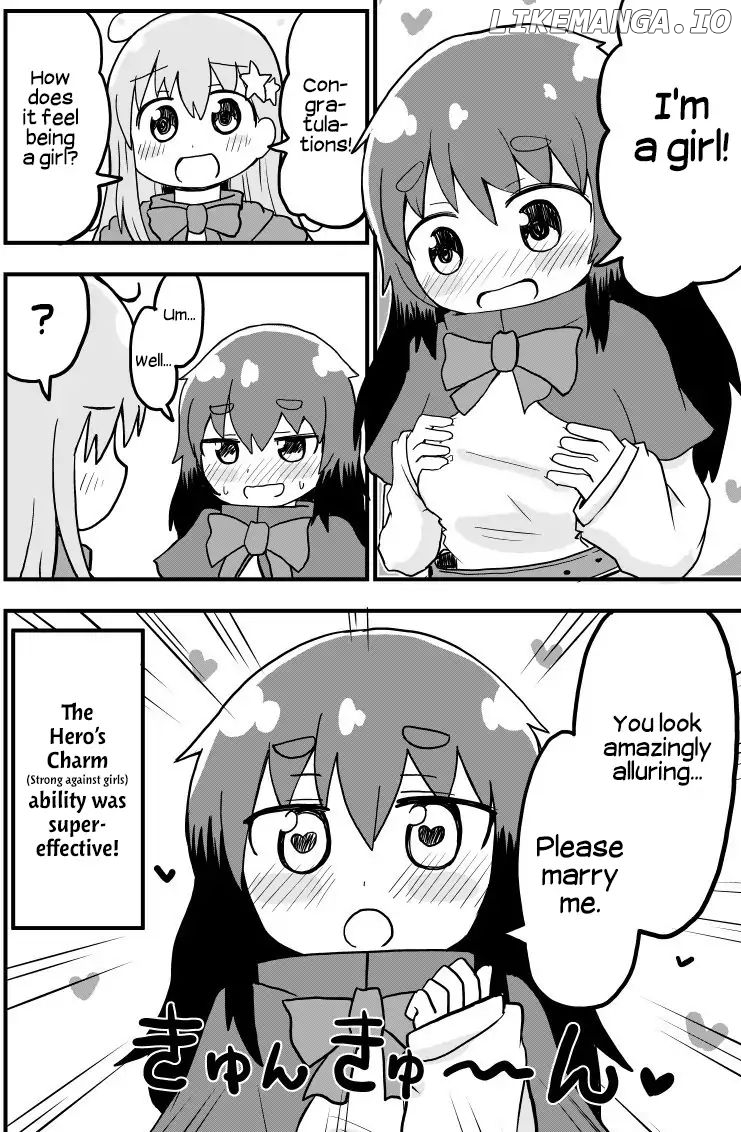 A Manga About a Hero who Pulled Out the Holy Sword and Became a Girl chapter 5 - page 4