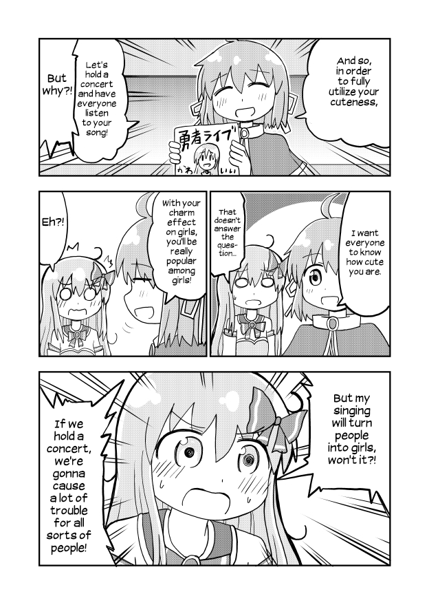 A Manga About a Hero who Pulled Out the Holy Sword and Became a Girl chapter 8 - page 2