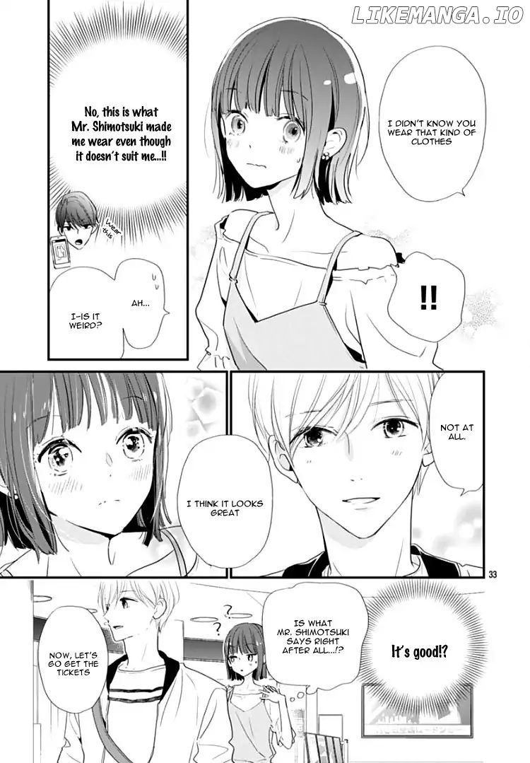 Shimotsuki-Sensei No Amakunai Renai Kouza chapter 1 - page 36