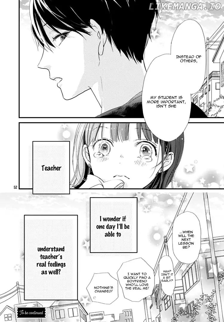 Shimotsuki-Sensei No Amakunai Renai Kouza chapter 1 - page 55
