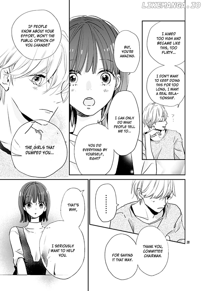 Shimotsuki-Sensei No Amakunai Renai Kouza chapter 5 - page 30