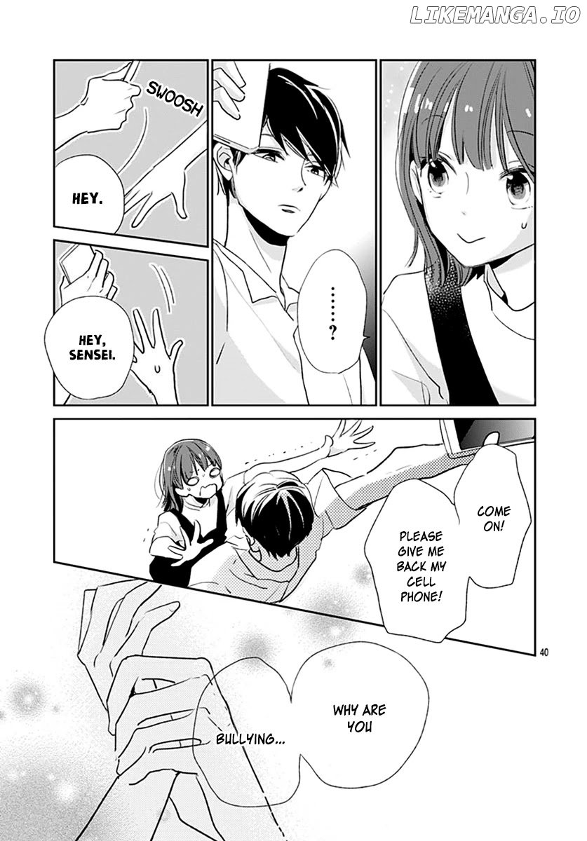 Shimotsuki-Sensei No Amakunai Renai Kouza chapter 5 - page 42