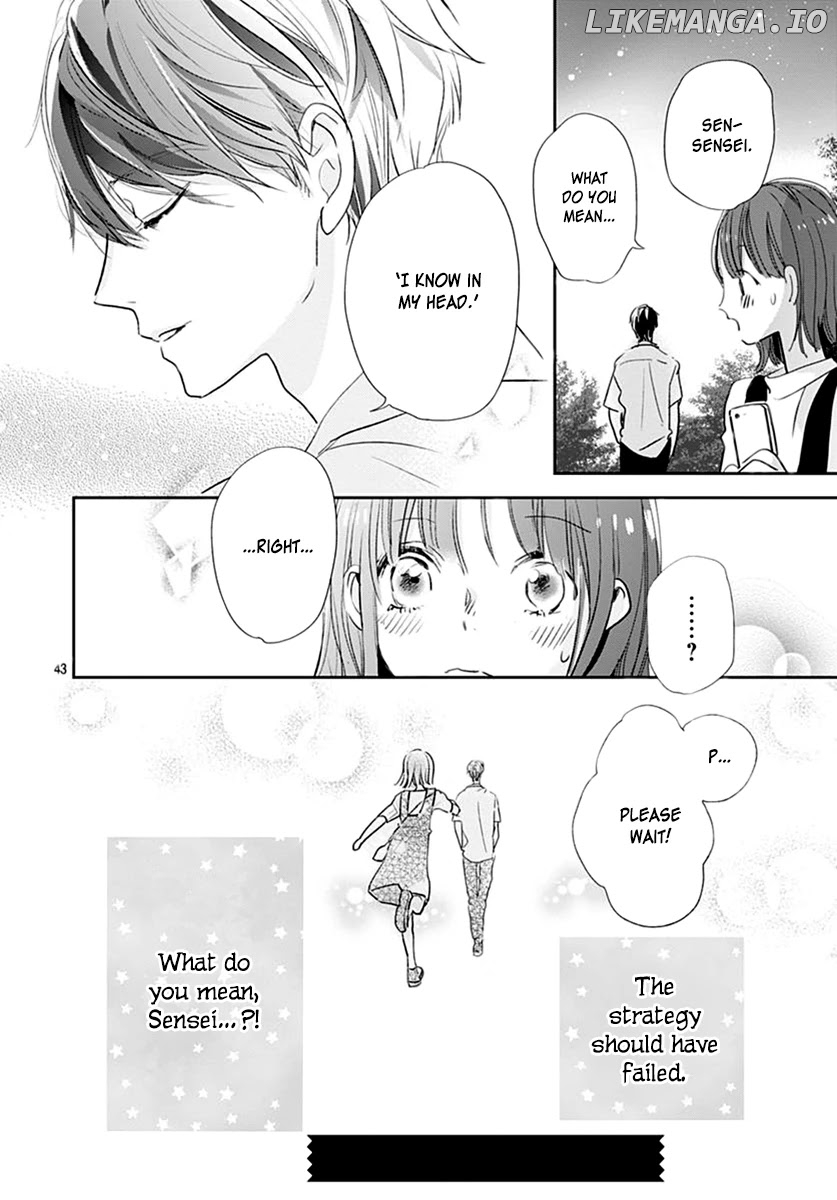 Shimotsuki-Sensei No Amakunai Renai Kouza chapter 5 - page 45