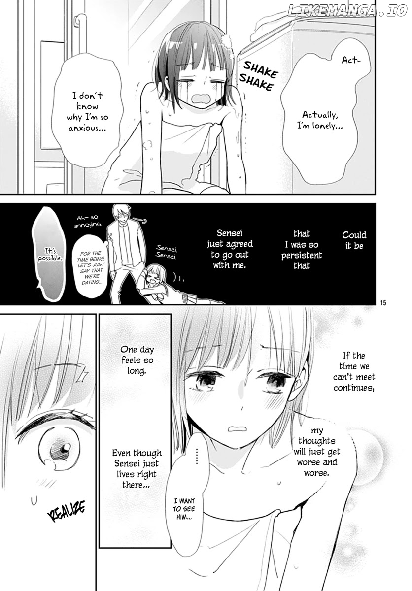 Shimotsuki-Sensei No Amakunai Renai Kouza chapter 7 - page 17