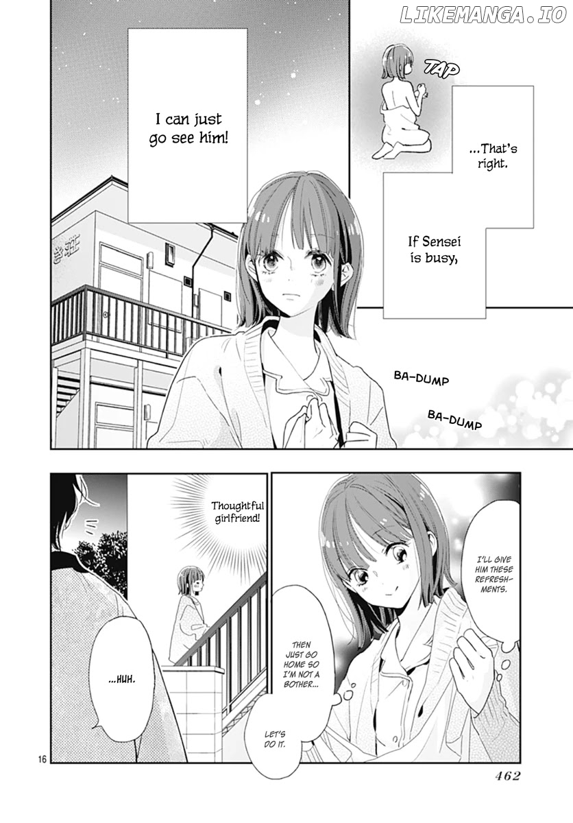 Shimotsuki-Sensei No Amakunai Renai Kouza chapter 7 - page 18