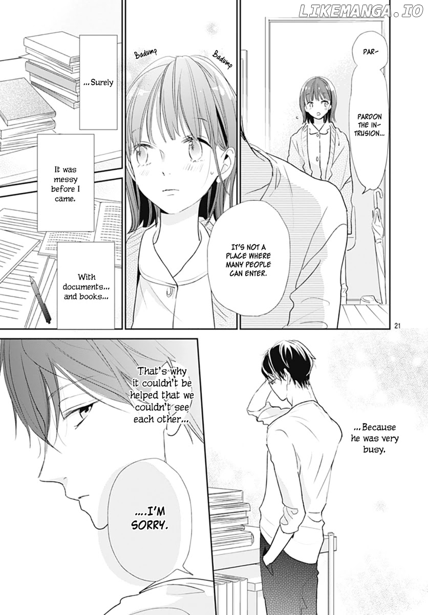 Shimotsuki-Sensei No Amakunai Renai Kouza chapter 7 - page 23