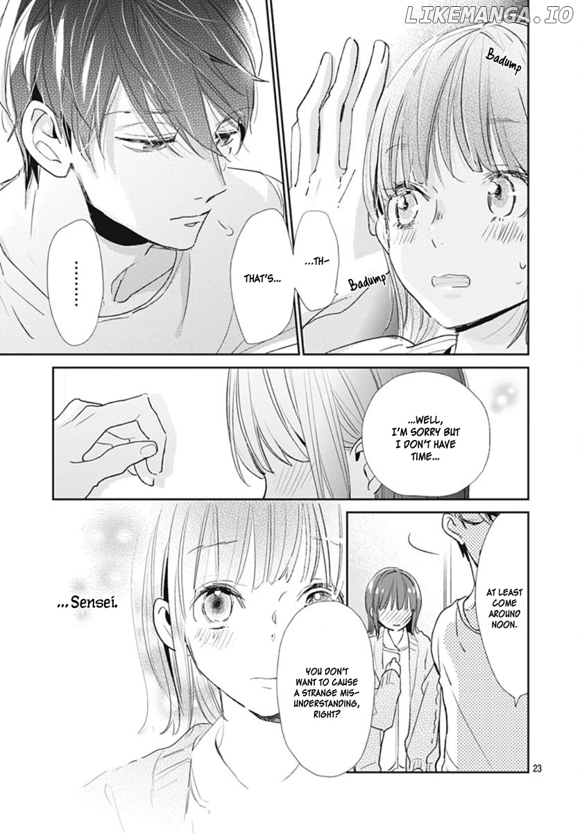 Shimotsuki-Sensei No Amakunai Renai Kouza chapter 7 - page 25
