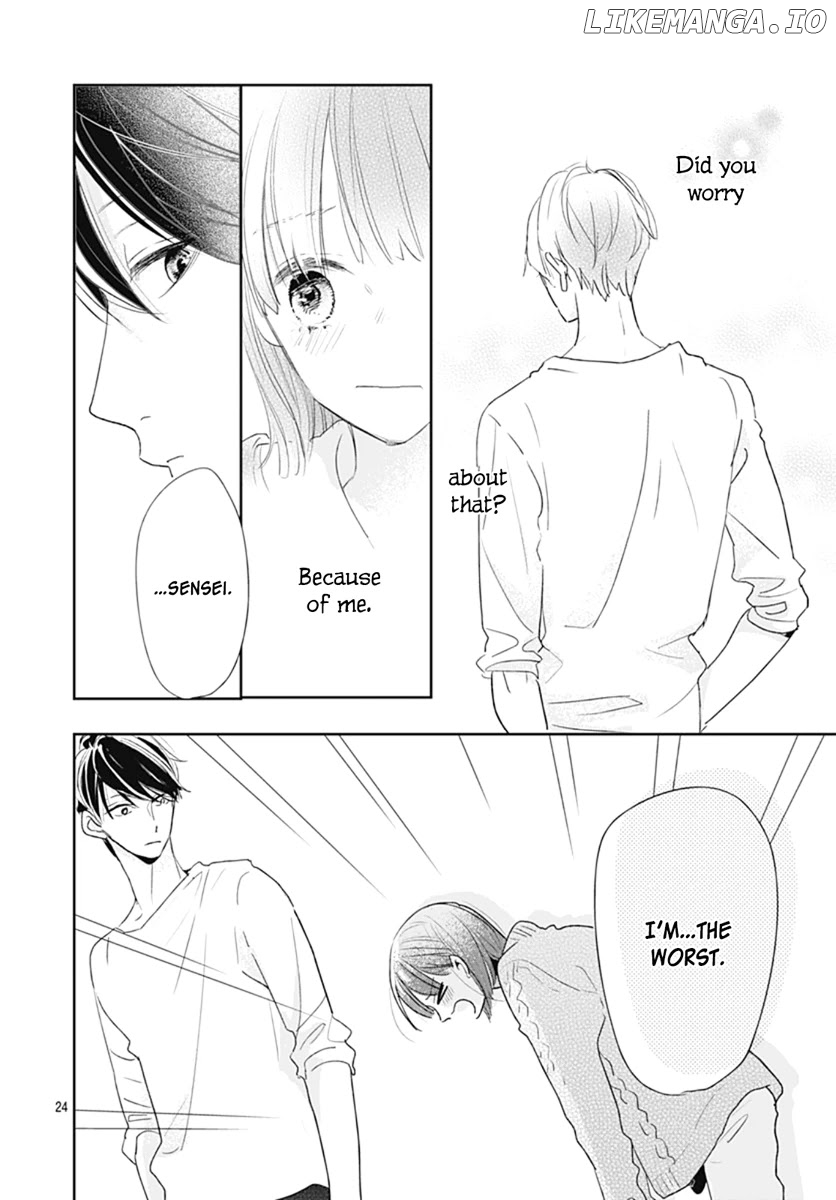 Shimotsuki-Sensei No Amakunai Renai Kouza chapter 7 - page 26