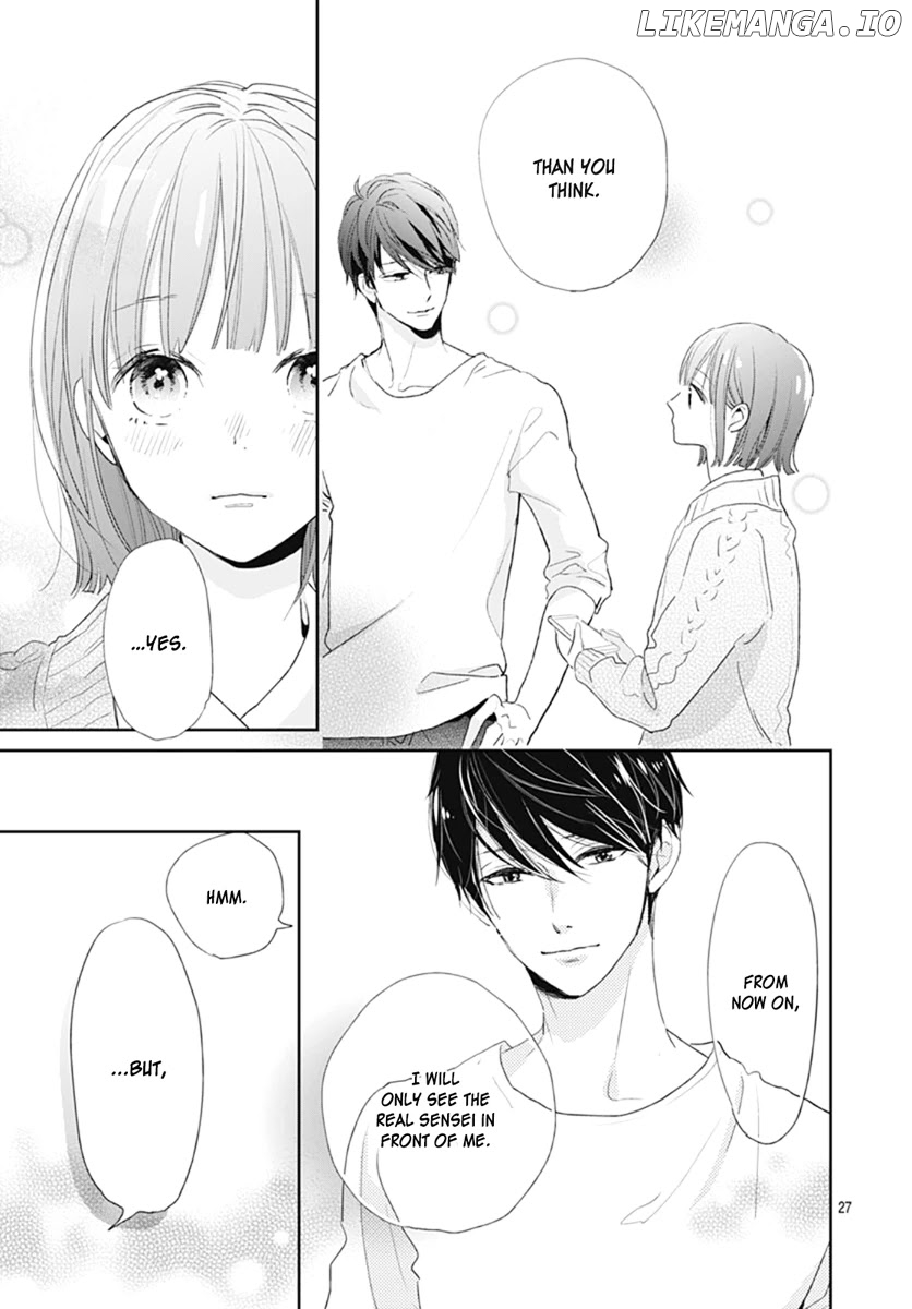 Shimotsuki-Sensei No Amakunai Renai Kouza chapter 7 - page 29