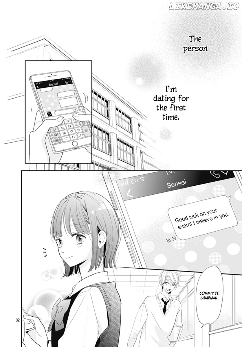 Shimotsuki-Sensei No Amakunai Renai Kouza chapter 7 - page 34