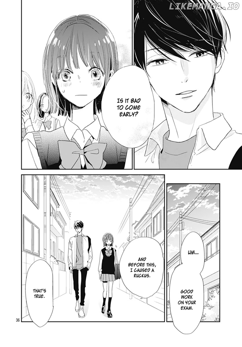 Shimotsuki-Sensei No Amakunai Renai Kouza chapter 7 - page 38