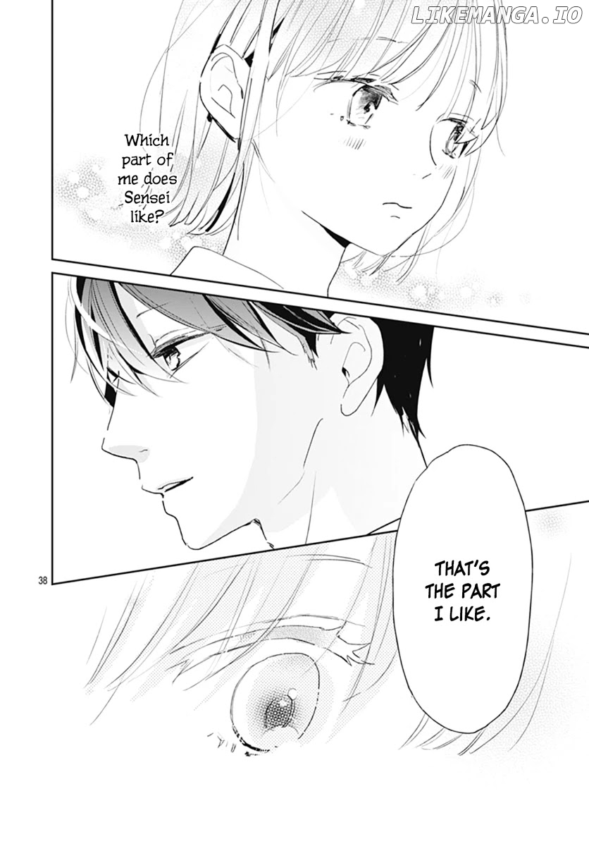 Shimotsuki-Sensei No Amakunai Renai Kouza chapter 7 - page 40