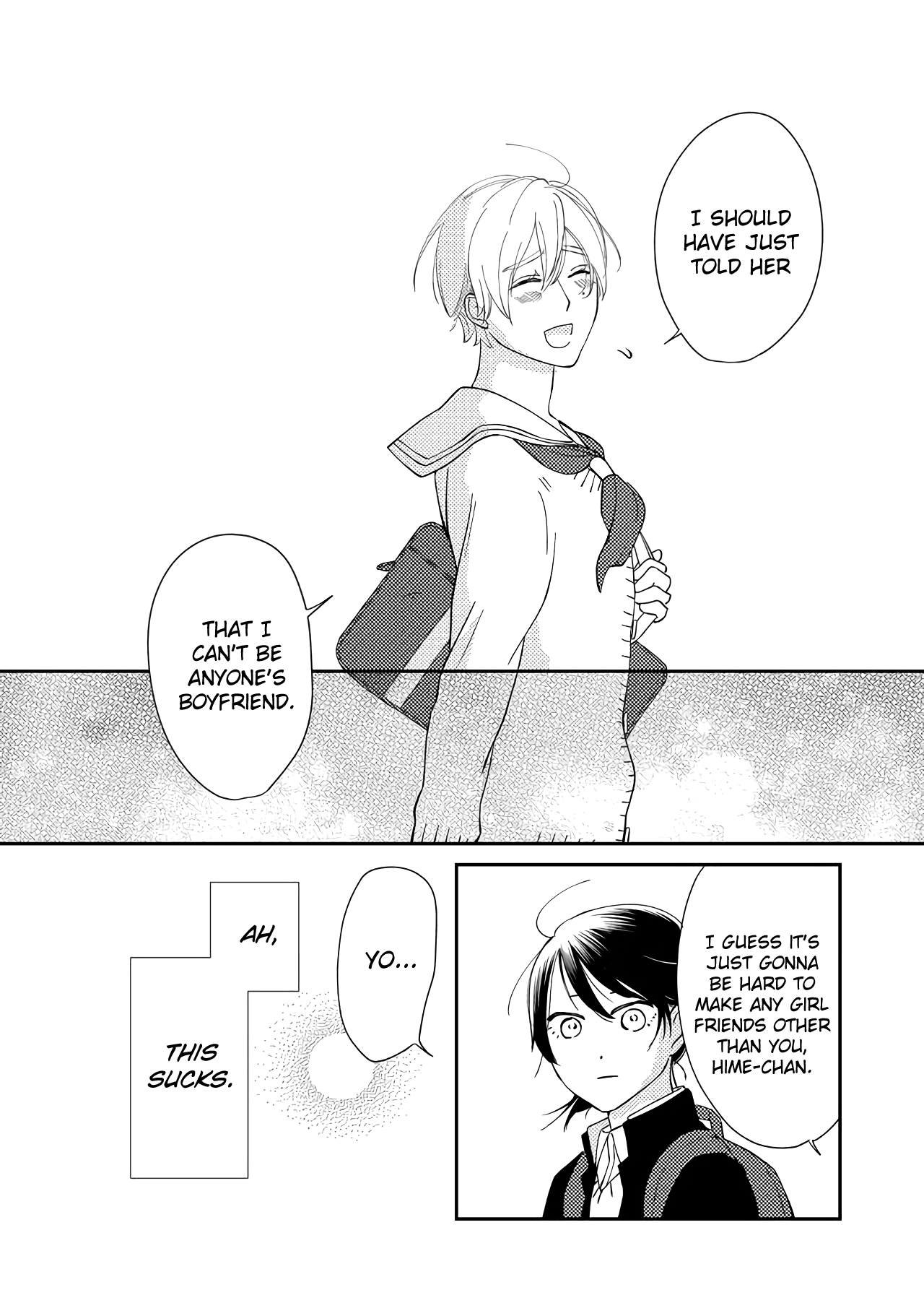 Kanojo ni Naritai Kimi to Boku chapter 7 - page 5