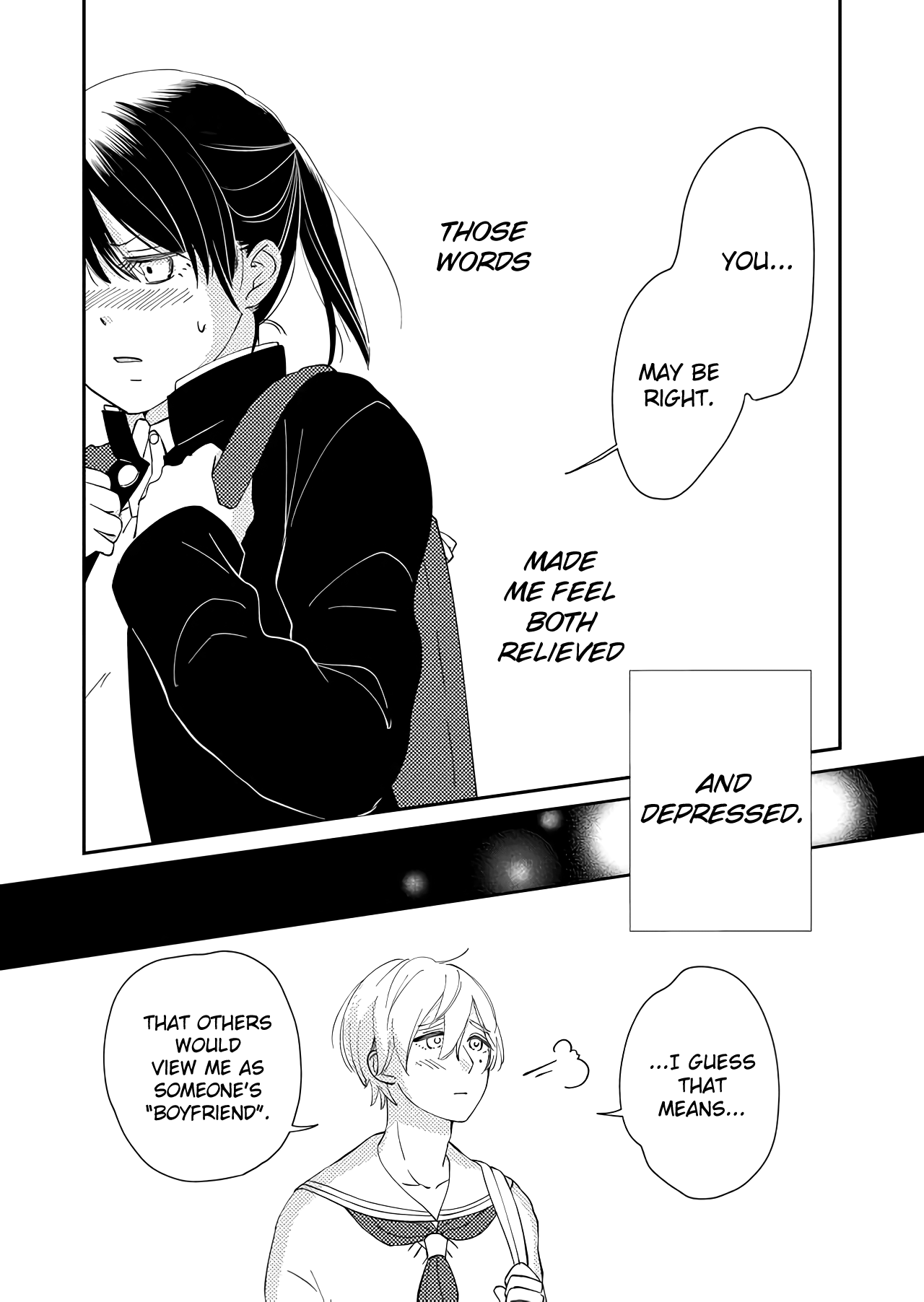 Kanojo ni Naritai Kimi to Boku chapter 7 - page 6