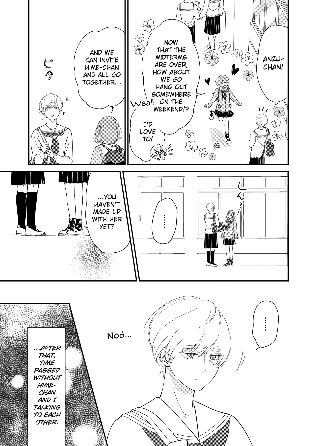 Kanojo ni Naritai Kimi to Boku chapter 37 - page 3