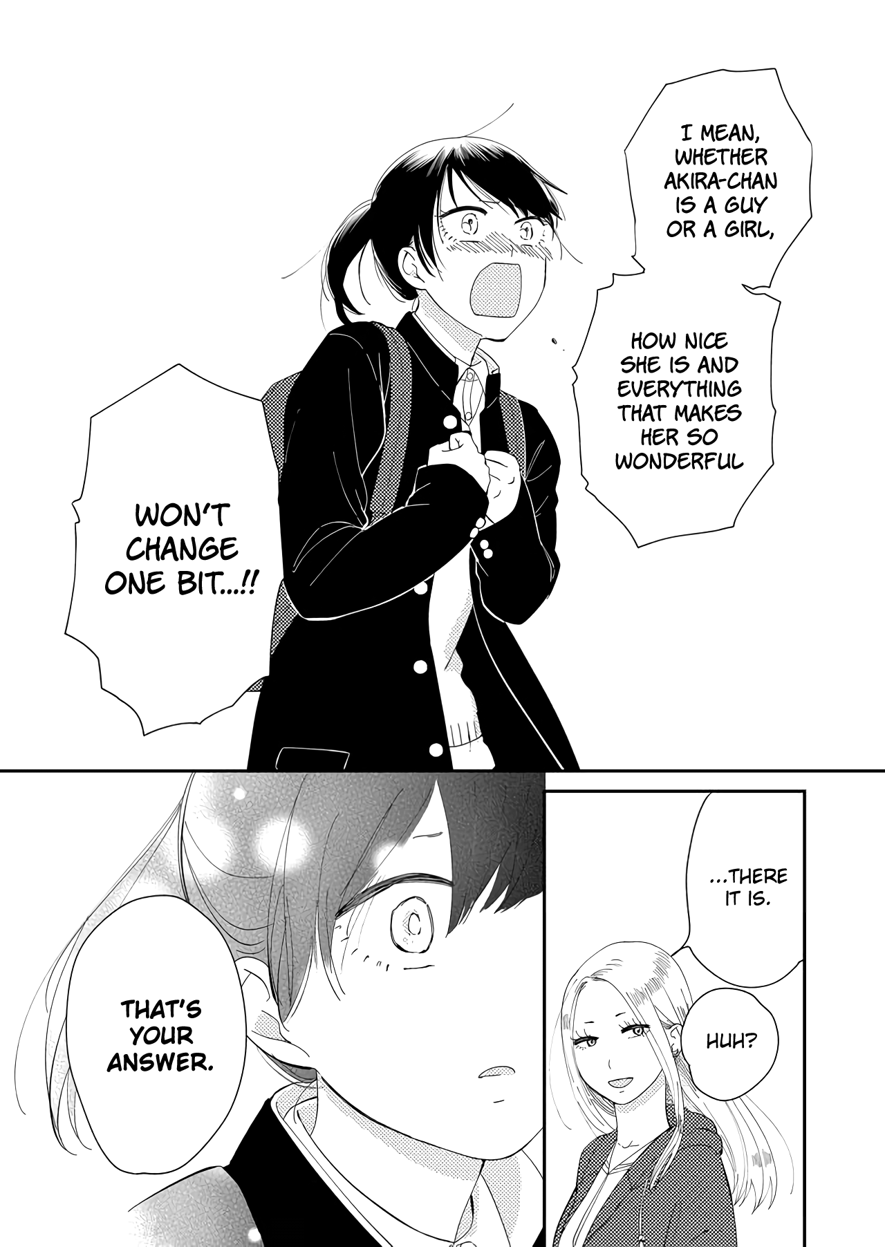 Kanojo ni Naritai Kimi to Boku chapter 13 - page 9