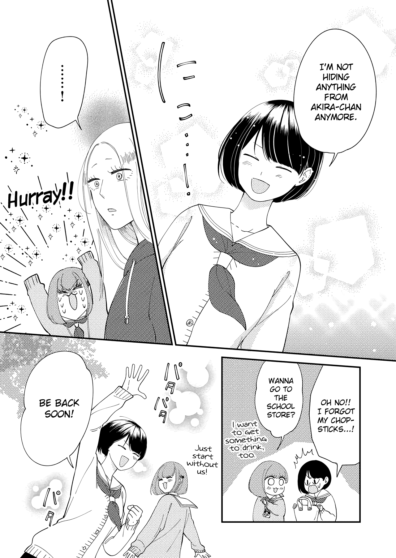 Kanojo ni Naritai Kimi to Boku chapter 41 - page 4
