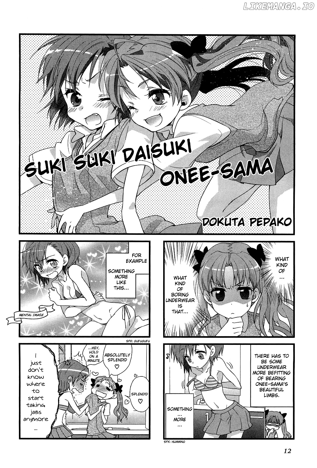 4-koma Koushiki Anthology - Toaru Kagaku no Railgun x Toaru Majutsu no Index chapter 2 - page 2