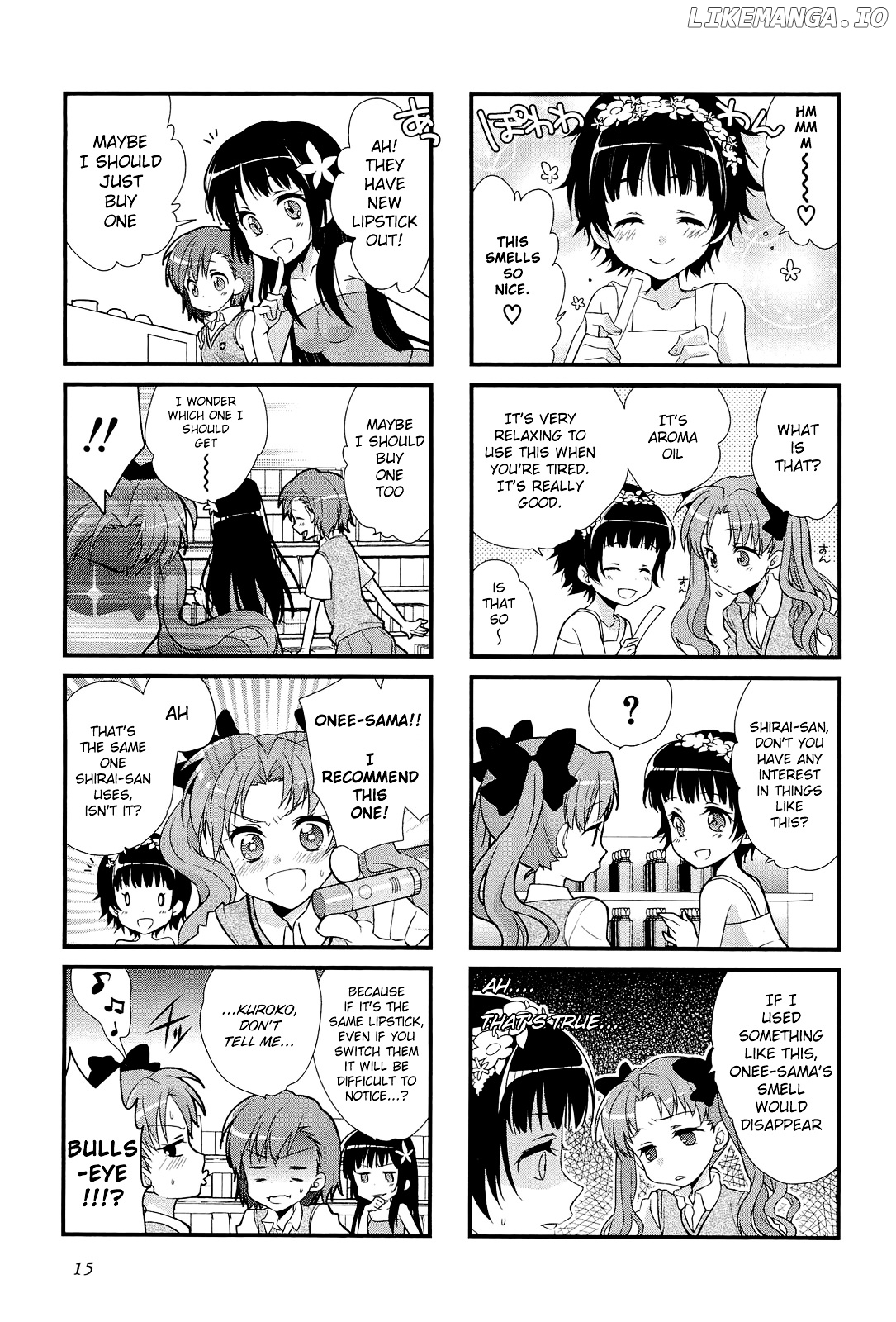 4-koma Koushiki Anthology - Toaru Kagaku no Railgun x Toaru Majutsu no Index chapter 2 - page 5