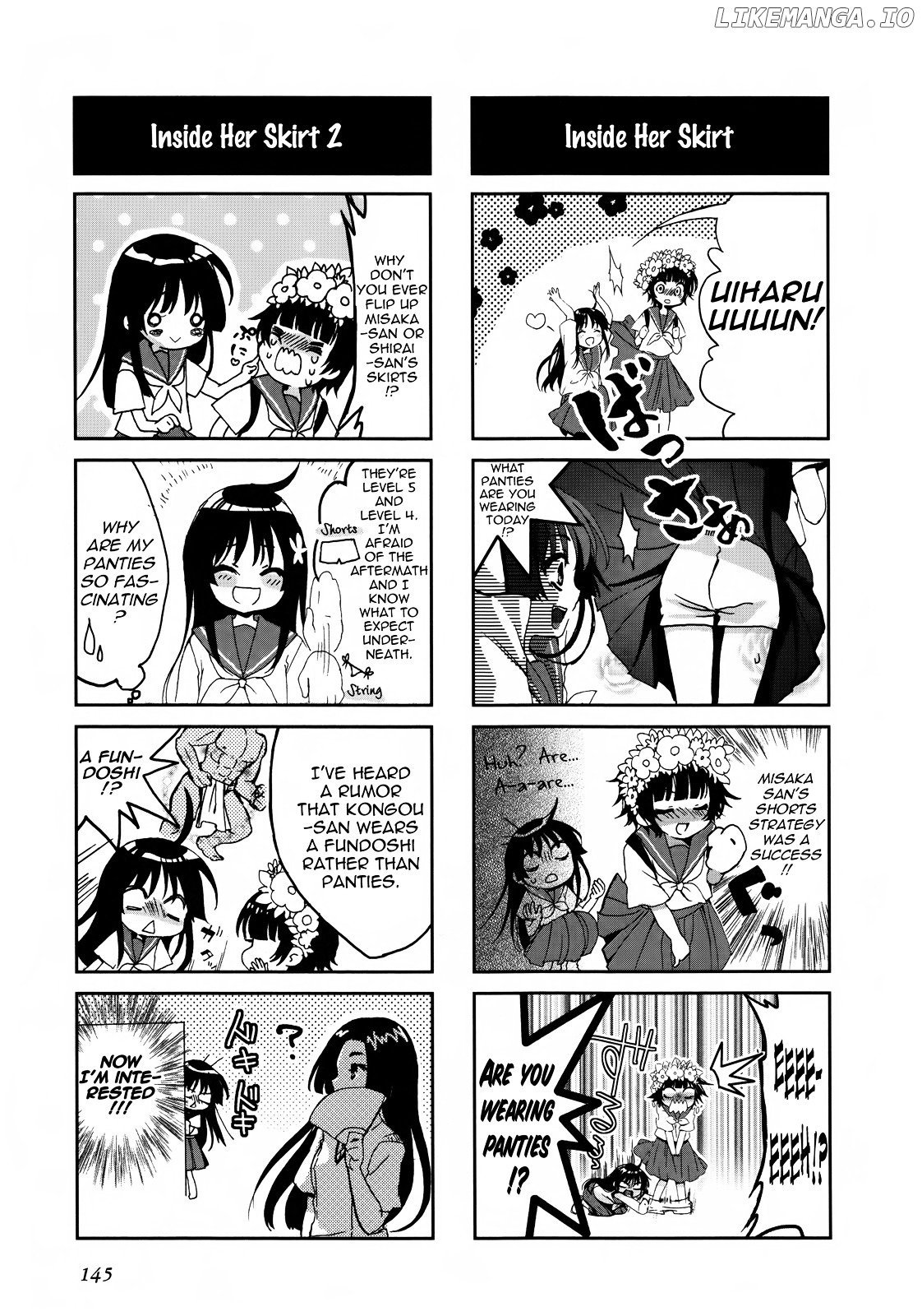 4-koma Koushiki Anthology - Toaru Kagaku no Railgun x Toaru Majutsu no Index chapter 3 - page 3