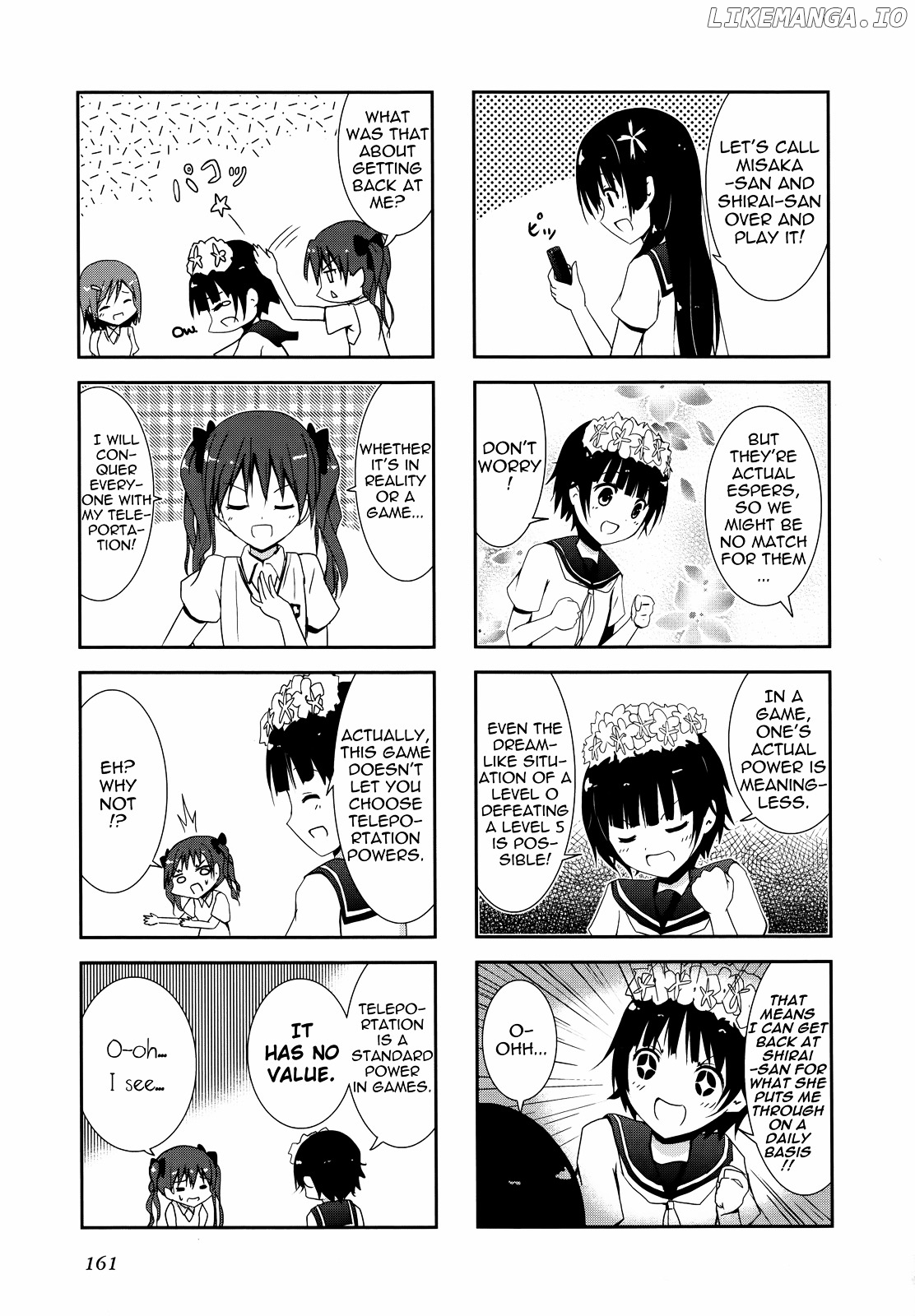 4-koma Koushiki Anthology - Toaru Kagaku no Railgun x Toaru Majutsu no Index chapter 5 - page 3