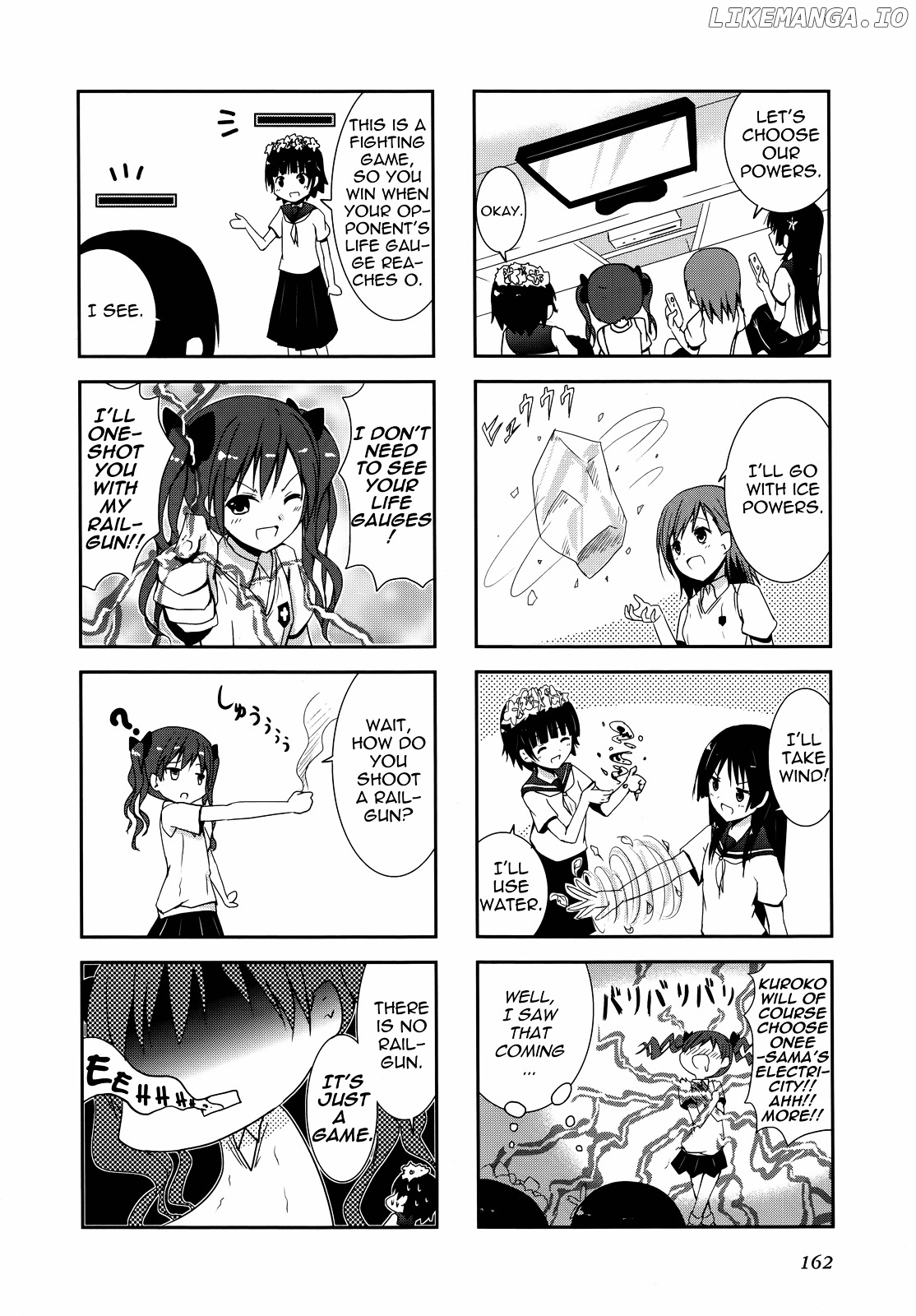 4-koma Koushiki Anthology - Toaru Kagaku no Railgun x Toaru Majutsu no Index chapter 5 - page 4