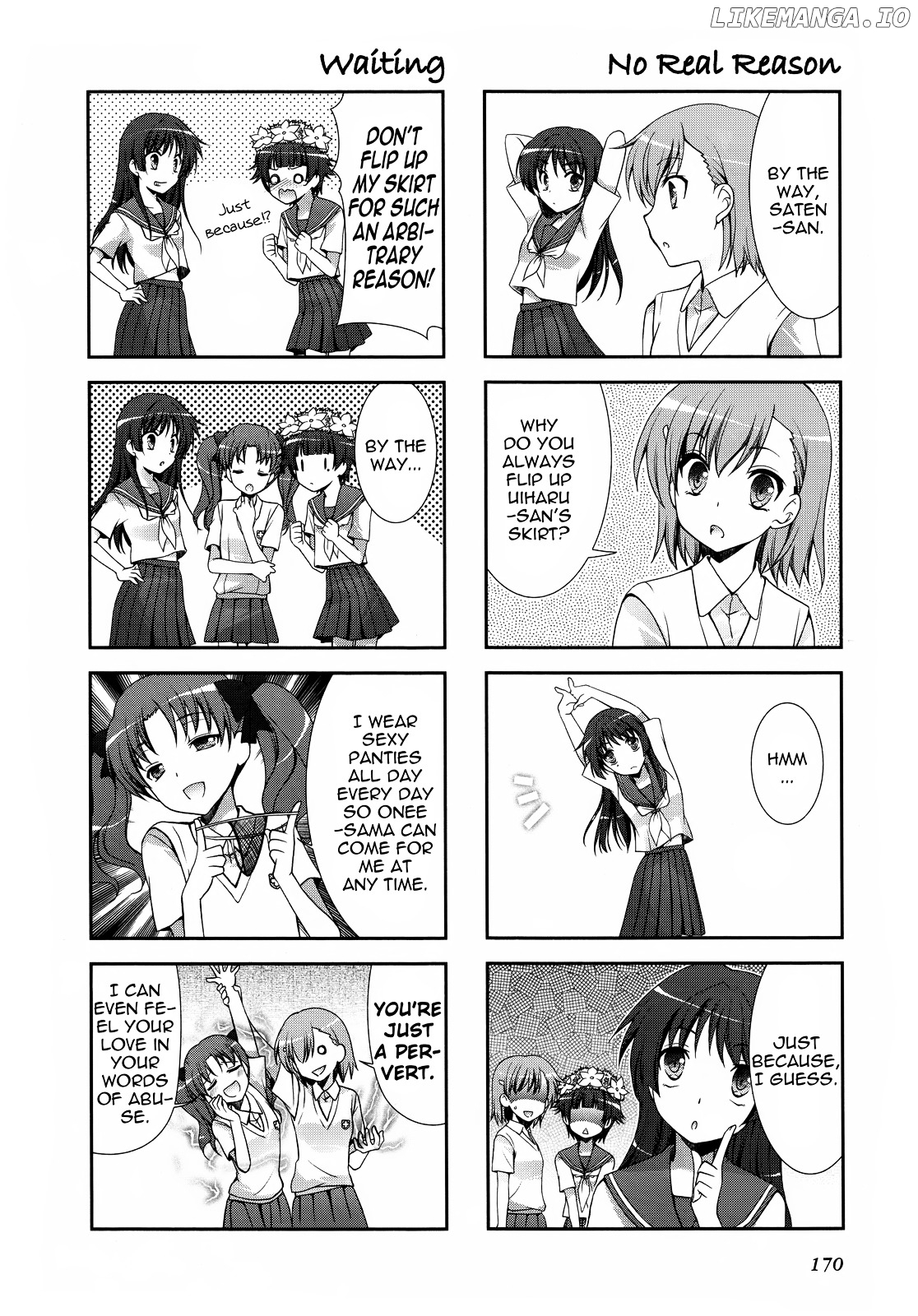 4-koma Koushiki Anthology - Toaru Kagaku no Railgun x Toaru Majutsu no Index chapter 6 - page 4