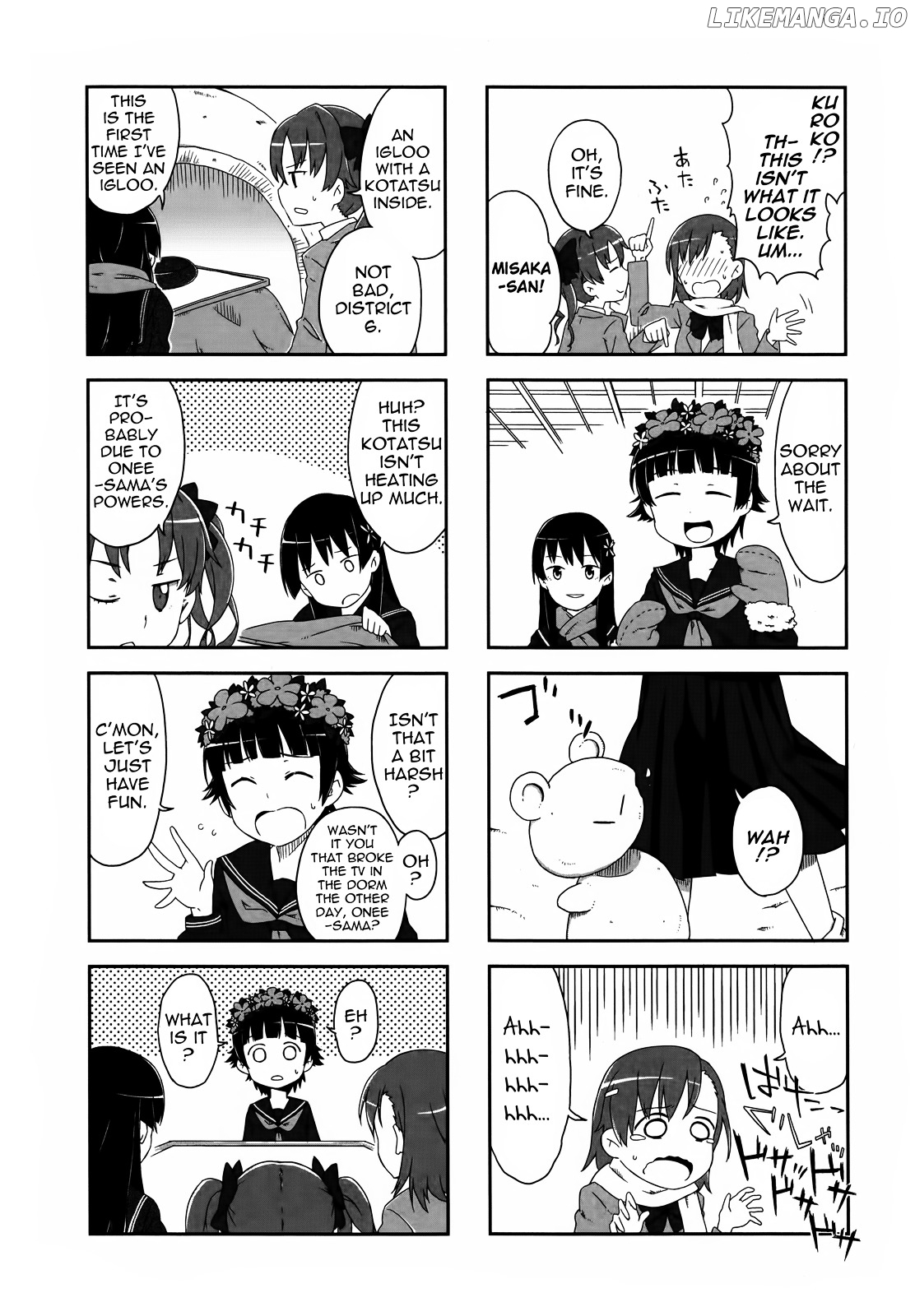 4-koma Koushiki Anthology - Toaru Kagaku no Railgun x Toaru Majutsu no Index chapter 7 - page 2