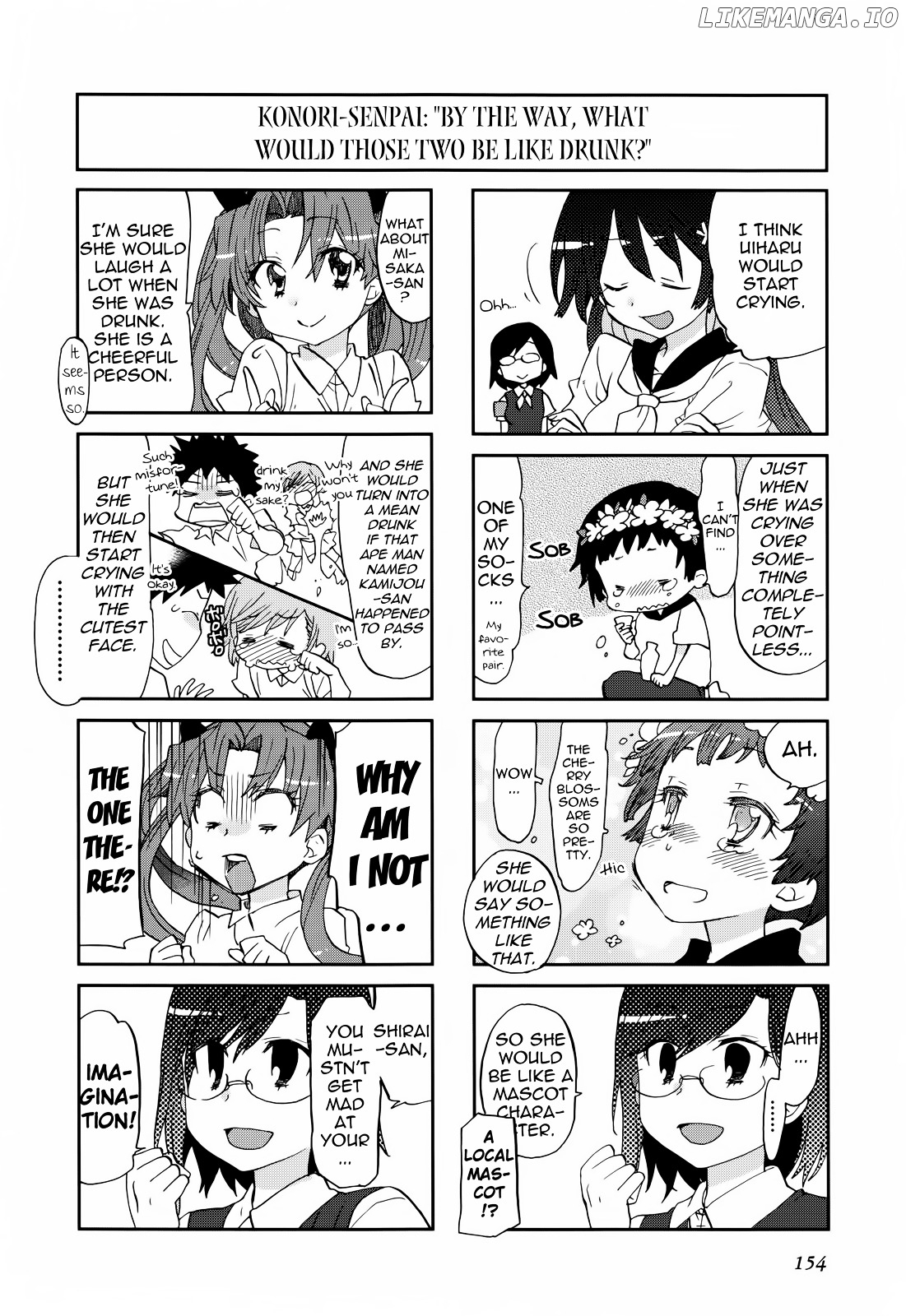 4-koma Koushiki Anthology - Toaru Kagaku no Railgun x Toaru Majutsu no Index chapter 9 - page 2