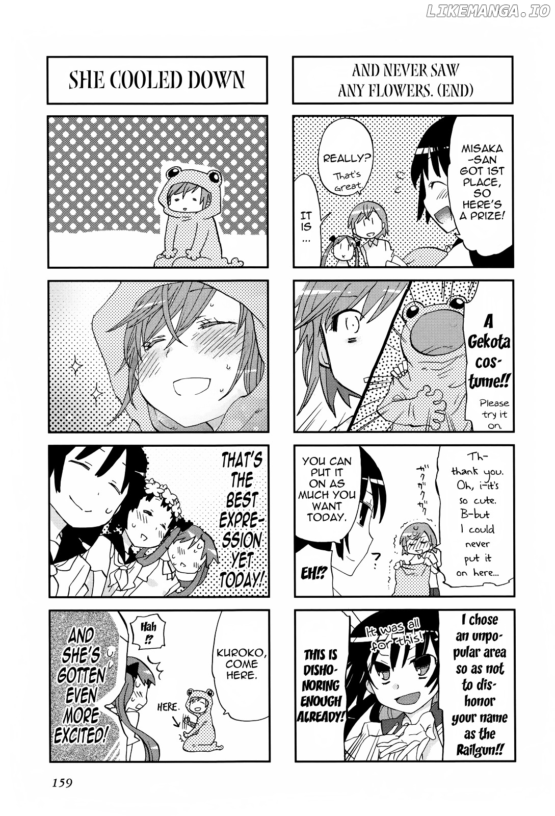 4-koma Koushiki Anthology - Toaru Kagaku no Railgun x Toaru Majutsu no Index chapter 9 - page 7