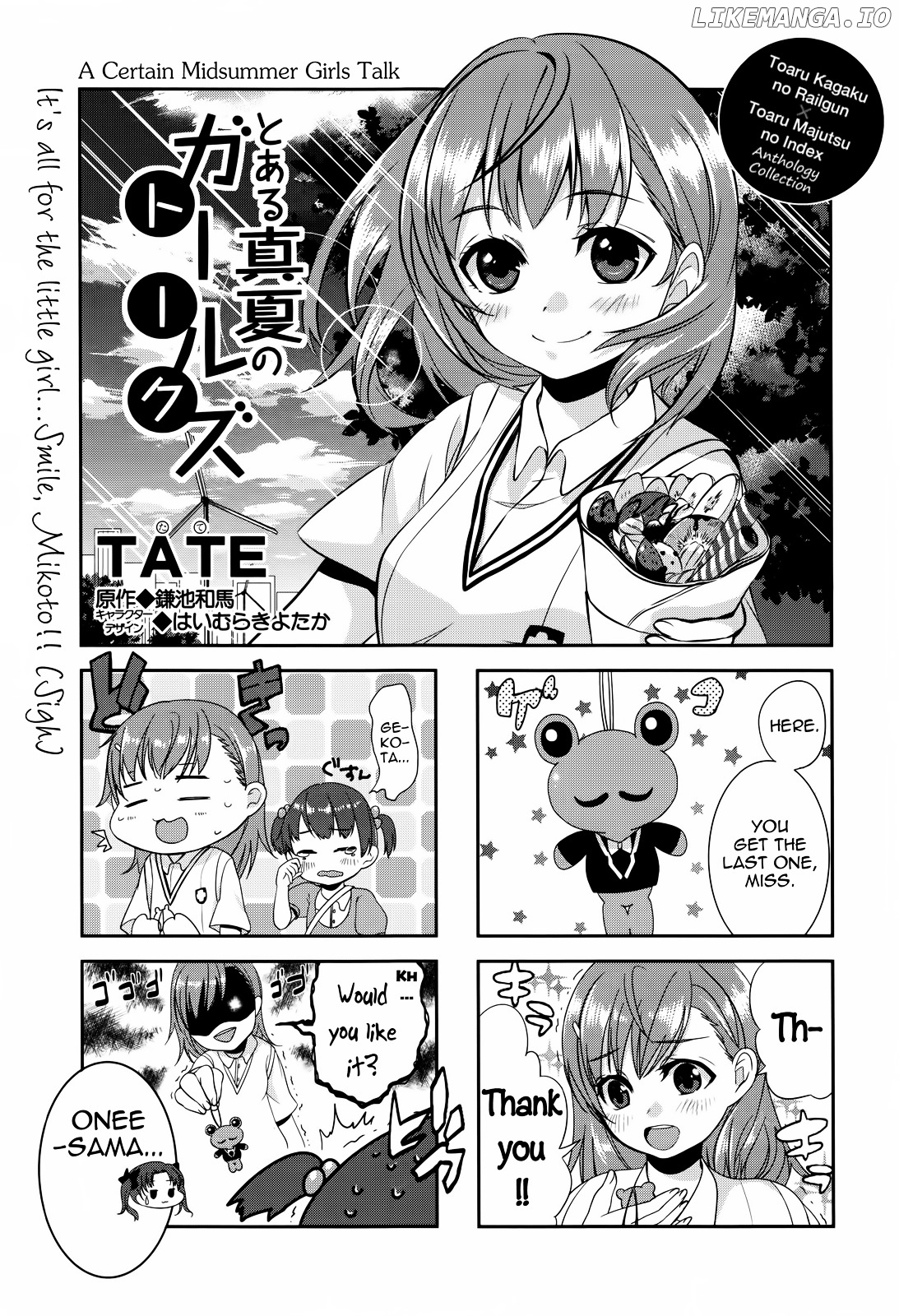 4-koma Koushiki Anthology - Toaru Kagaku no Railgun x Toaru Majutsu no Index chapter 10 - page 1