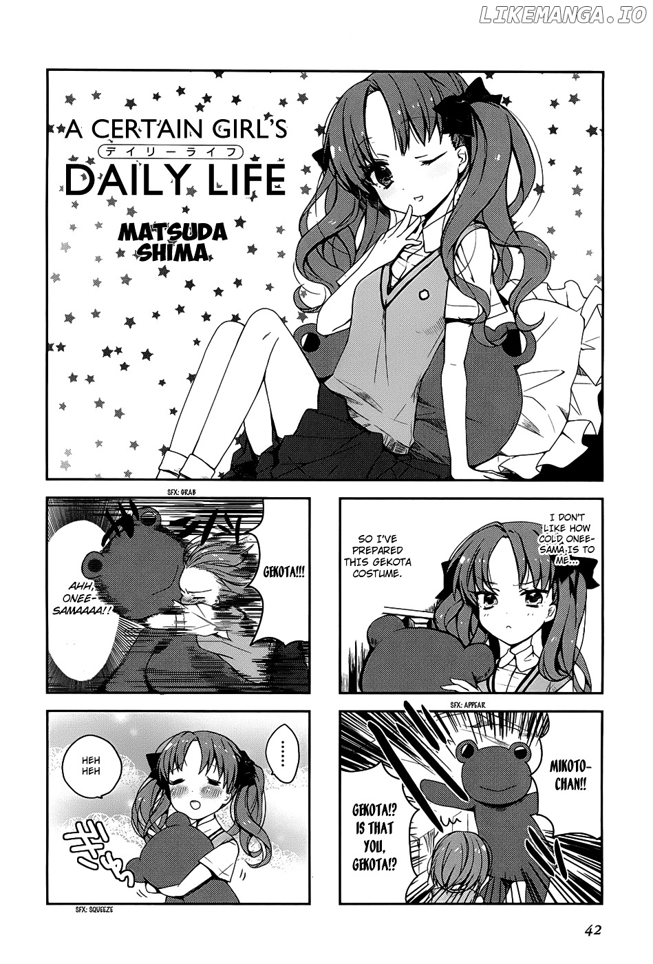 4-koma Koushiki Anthology - Toaru Kagaku no Railgun x Toaru Majutsu no Index chapter 18 - page 3