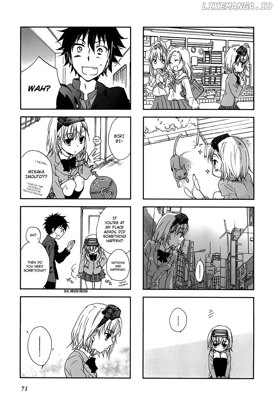 4-koma Koushiki Anthology - Toaru Kagaku no Railgun x Toaru Majutsu no Index chapter 21 - page 6